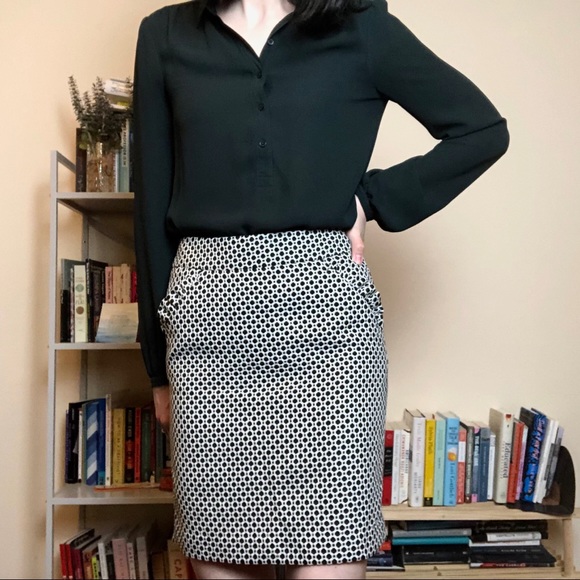 LOFT Dresses & Skirts - Ann Taylor Loft embroidered skirt